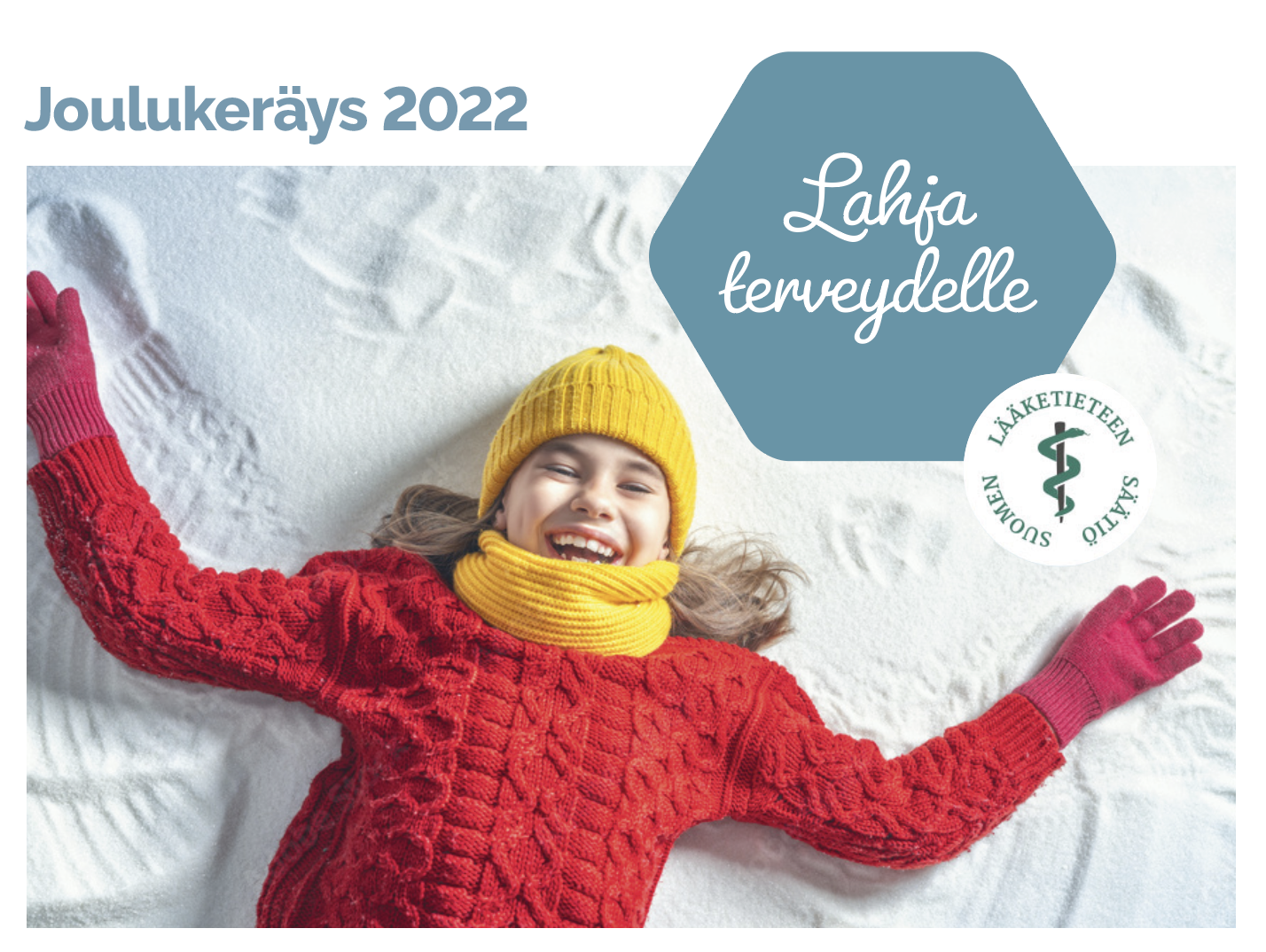 Joulukeräys 2024: Tuki tutkimukselle, lahja terveydelle